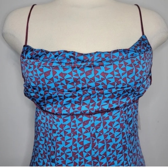 Free People Kai mini dress blue combo - Picture 3 of 5